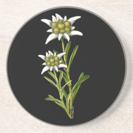 Posavasos Edelweiss Floral Coaster