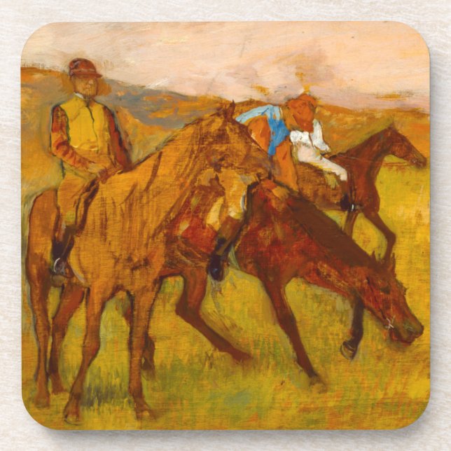 Posavasos Edgar Degas antes de la carrera (Frente)