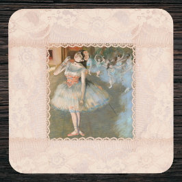 Posavasos Edgar Degas, la bailarina estrella con el guarneci