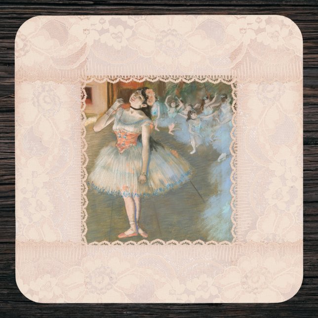 Posavasos Edgar Degas, la bailarina estrella con el guarneci (Subido por el creador)