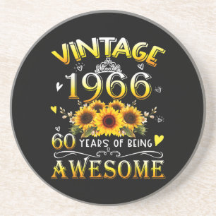 Posavasos Edición vintage 1966 60 años siendo increíble