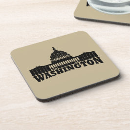 Posavasos edificio de capital de washington