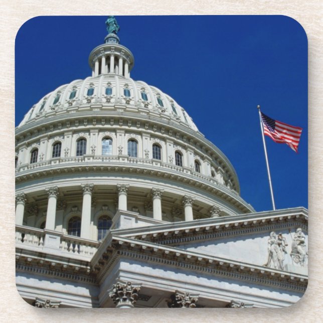 Posavasos Edificio del capitolio, Washington, los E.E.U.U. (Frente)