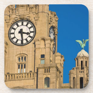 Posavasos Edificio Liver, Liverpool, Merseyside, Inglaterra