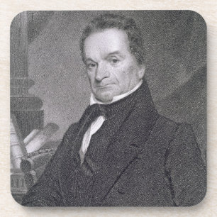 Posavasos Edward Livingston, grabado por Edward Wellmore (la