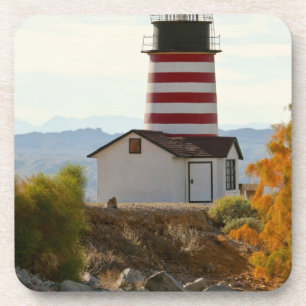 Posavasos EE. UU., Arizona, Lake Havasu City. Vista del oest