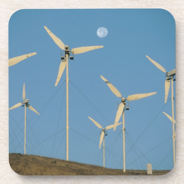 Posavasos EE. UU., California, Altamont Pass, generadores eó (Frente)