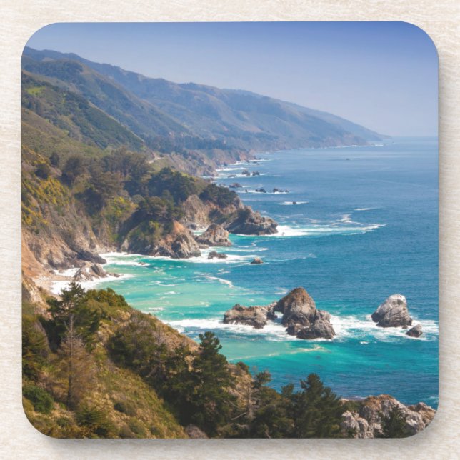 Posavasos EE.UU., California. Costa de California, Big Sur (Frente)