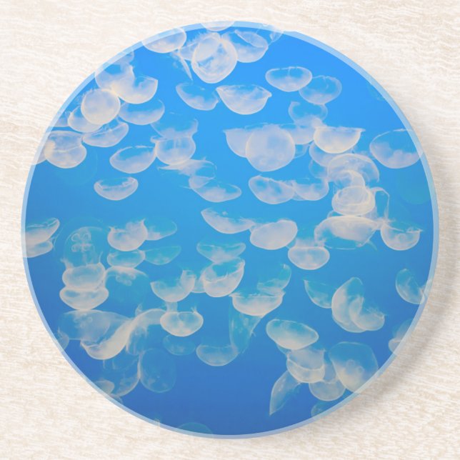 Posavasos EE.UU., California. Jellyfish En La Bahía De Monte (Frente)