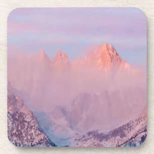 Posavasos EE. UU., California, Lone Pine. Amanecer