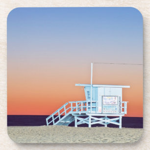 Posavasos EE. UU., California, Los Ángeles, playa de Santa M
