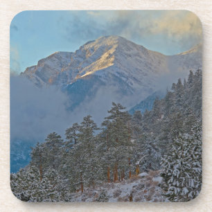 Posavasos EE. UU., Colorado, Montañas en Estes Park