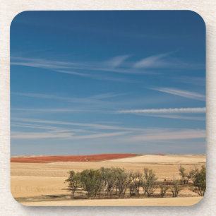 Posavasos EE. UU., Dakota del Sur, Murdo, paisaje de pradera