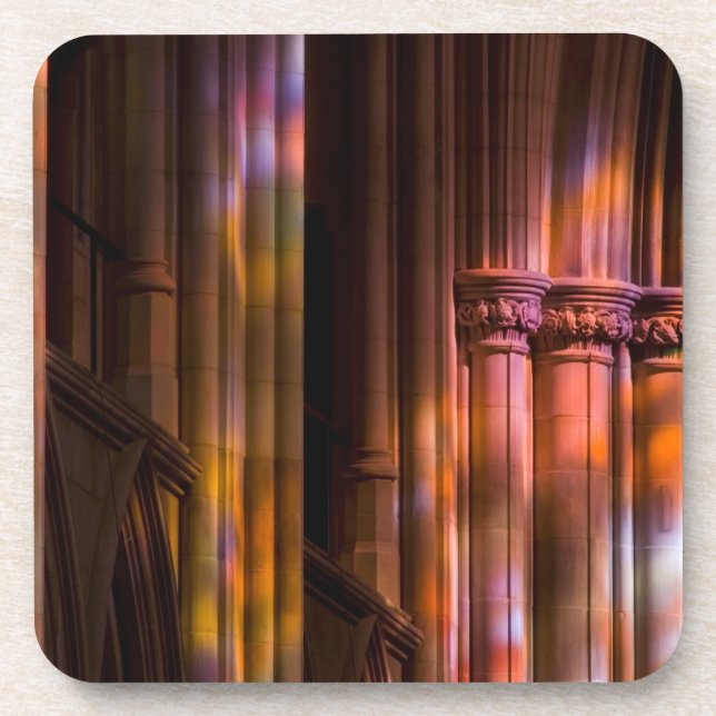 Posavasos EE. UU., DC, Washington, Catedral Nacional de Wash (Frente)