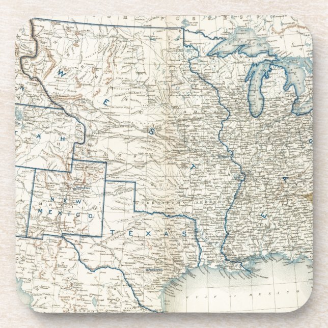 Posavasos EE.UU. dic. 1860 (Frente)