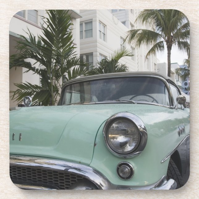 Posavasos EE. UU., Florida, Miami Beach: South Beach, 1956 3 (Frente)
