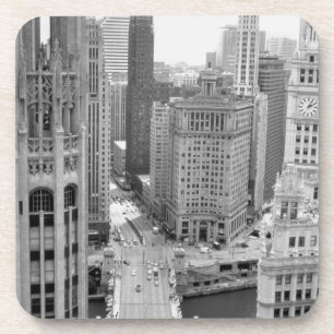 Posavasos EE.UU., IL, Chicago, Loop from Hotel