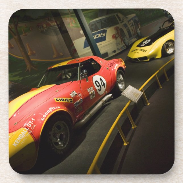 Posavasos EE. UU., Kentucky, Bowling Green: Corvette Naciona (Frente)