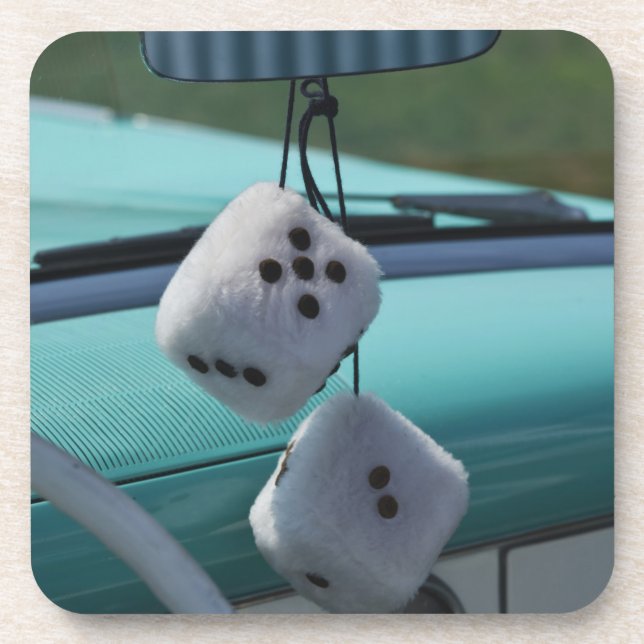 Posavasos EE. UU., Massachusetts, Gloucester. Dados difusos  (Frente)