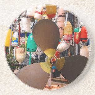 Posavasos EE.UU., Massachusetts. Hélice Y Flotadores