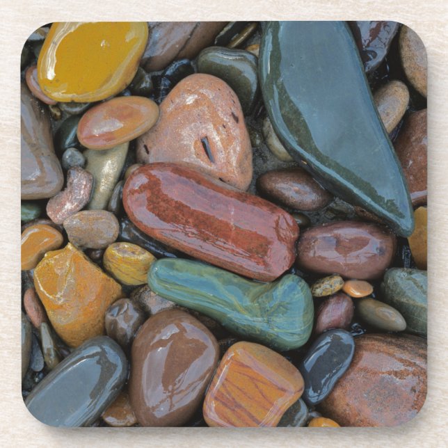 Posavasos EE. UU., Montana, río Clark Fork, Piedras (Frente)