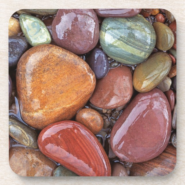 Posavasos EE. UU., Montana, río Clark Fork, Piedras 2 (Frente)