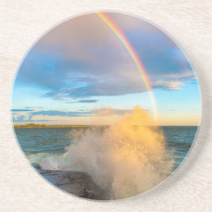 Posavasos EE. UU., Nueva York, Lago Ontario, Punta de Clark