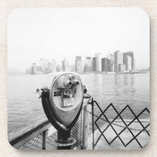 Posavasos EE. UU., NUEVA YORK: Visor panorámico de la ciudad