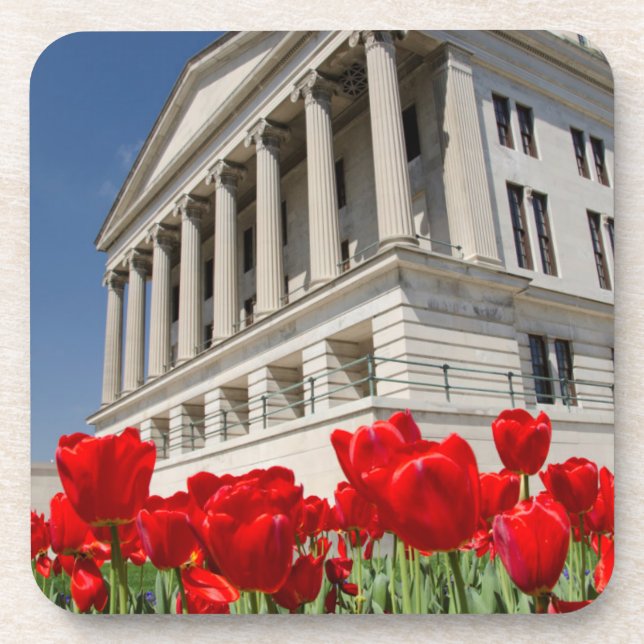 Posavasos EE.UU., Tennessee, Nashville. Tennessee histórico (Frente)