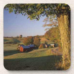Posavasos EE. UU., Vermont, sur de Woodstock, Jenne Farm en