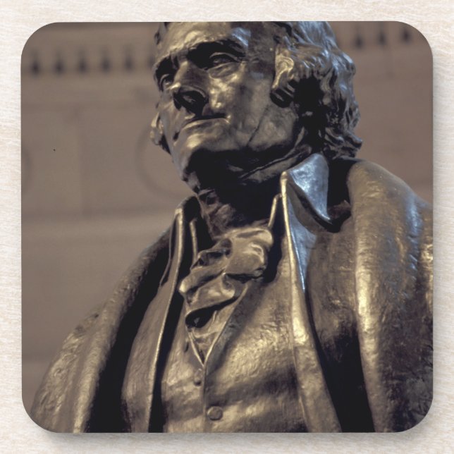Posavasos EE. UU., Washington DC. Monumento a Thomas Jeffers (Frente)