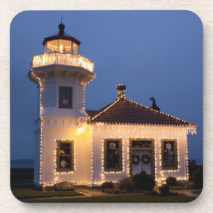 Posavasos EE.UU., Washington, Mukilteo. Faro de Mukilteo