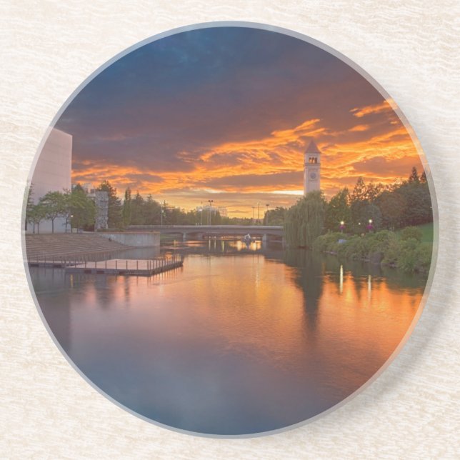 Posavasos EE.UU., Washington, Spokane, Riverfront Park (Frente)