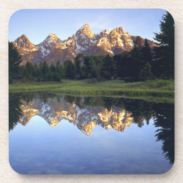 Posavasos EE.UU., Wyoming, Parque Nacional Grand Teton. Gran (Frente)