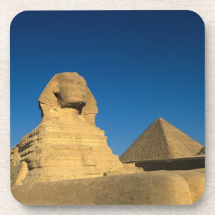 Posavasos Egipto, Giza, La Esfinge, Reino Antiguo, Unesco
