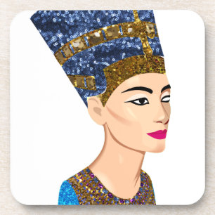 Posavasos egyptian queen nefertiti