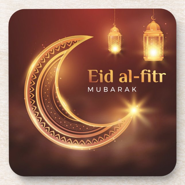 Posavasos Eid Al-Fitr Mubarak (Frente)