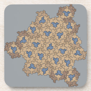 Posavasos Einstein periódico de azulejos "Rocky Mountain Fal