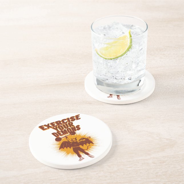 Posavasos Ejercer tus demonios (Lado)