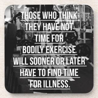 Posavasos Ejercicio - Motivación de entrenamiento