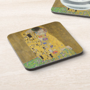 Posavasos El Abrazo de los Amantes por Gustav Klimt