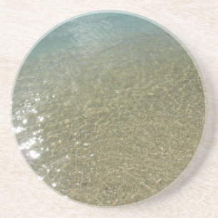 Posavasos El agua en la playa resumen la fotografía de la na