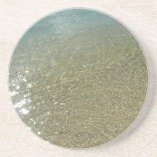 Posavasos El agua en la playa resumen la fotografía de la na