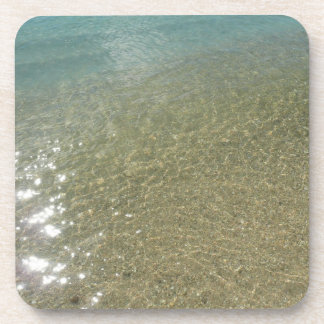 Posavasos El agua en la playa resumen la fotografía de la na