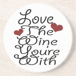 Posavasos El Amo Gracioso Con El Vino Que Estás