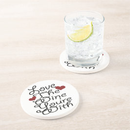 Posavasos El Amo Gracioso Con El Vino Que Estás