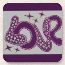 Posavasos El amor al estilo de los años 60