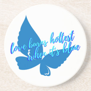Posavasos El amor arde 