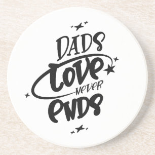 Posavasos El amor de papá nunca termina
