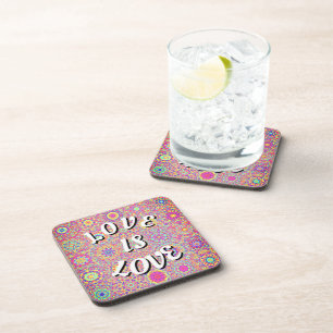 Posavasos El amor es amor Orgullo Bebida
